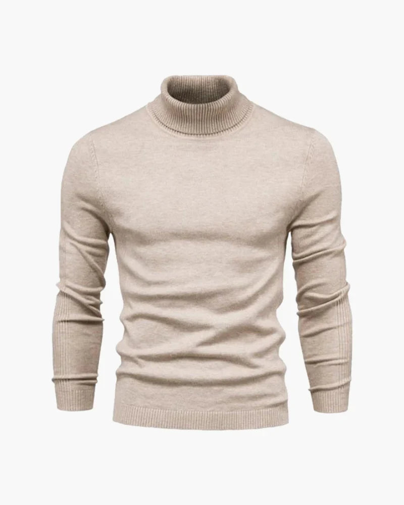 JANGSAN Merino Wool Turtleneck Sweater
