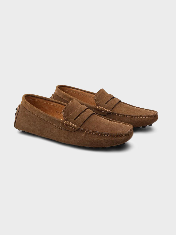 Suede boat shoes