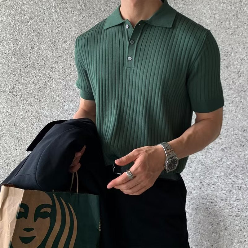 GIMCHEON Knitted Polo