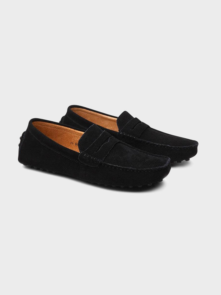 Suede boat shoes