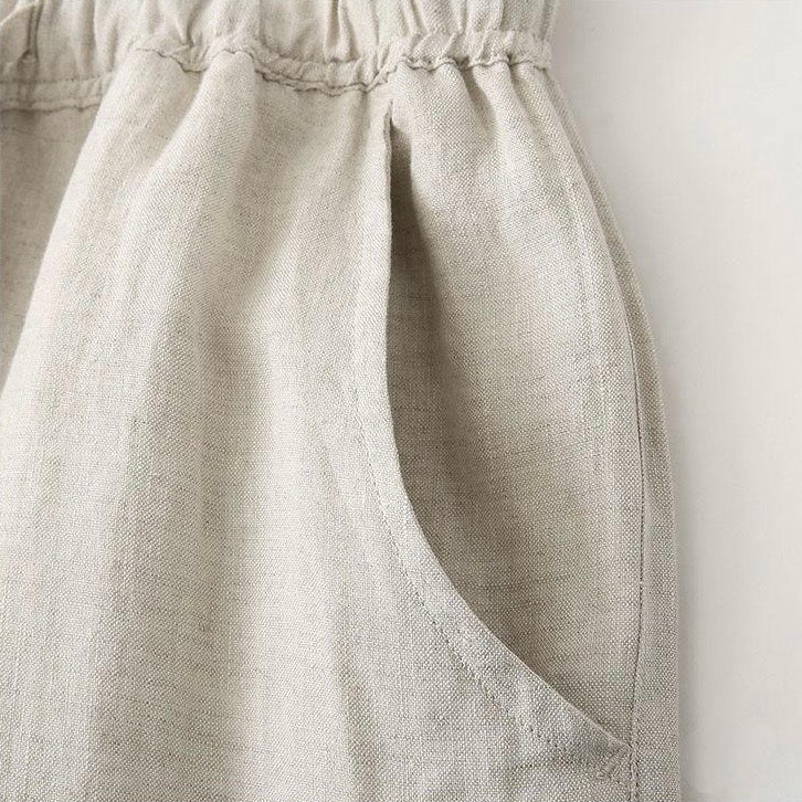 CANNES linen trousers