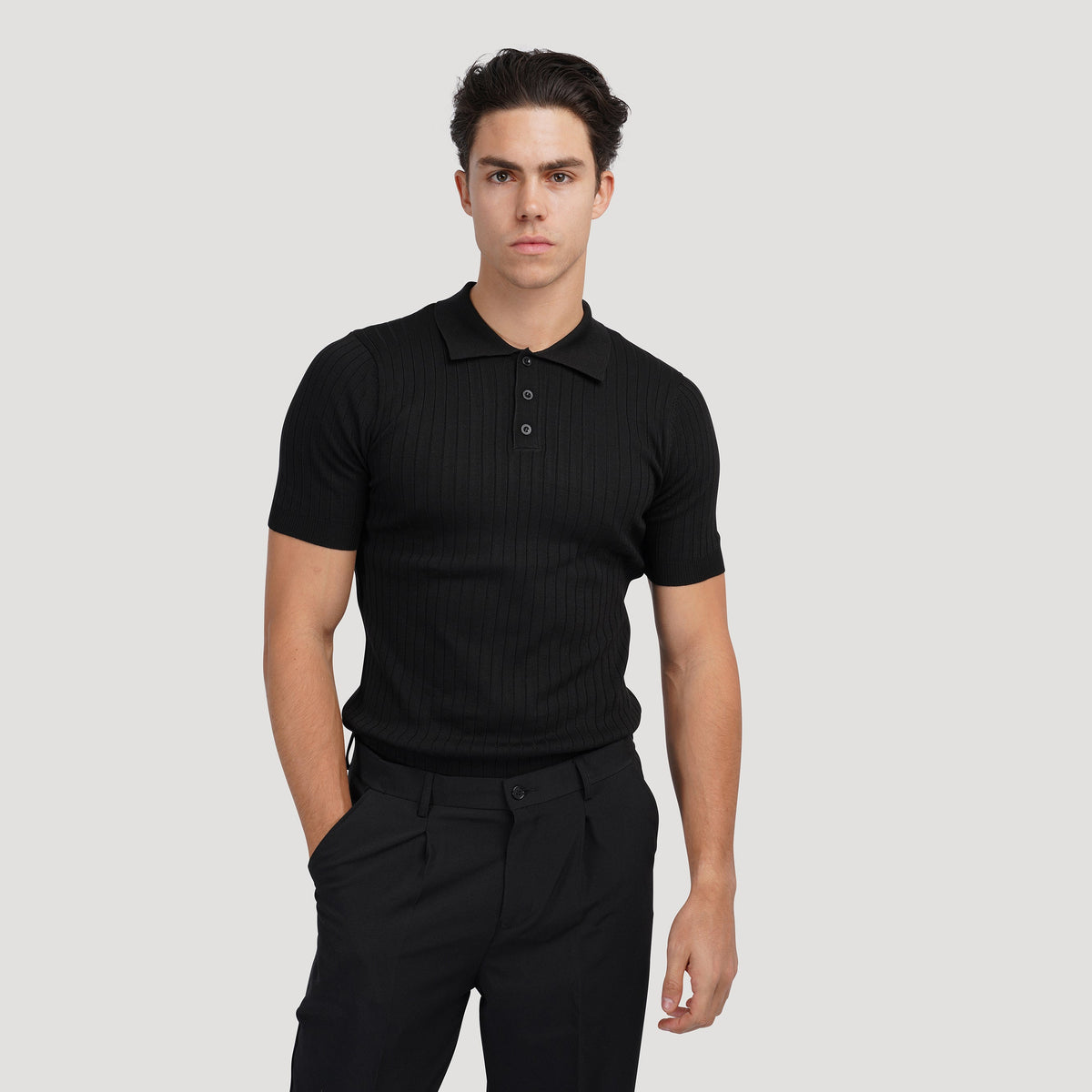 GIMCHEON Knitted Polo