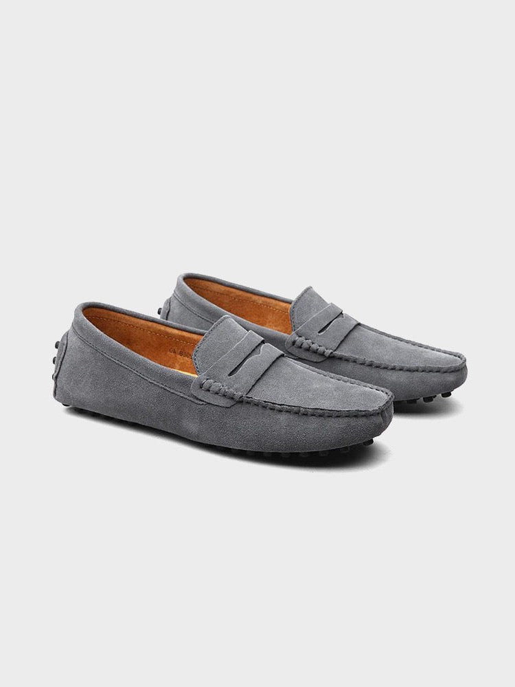Suede boat shoes