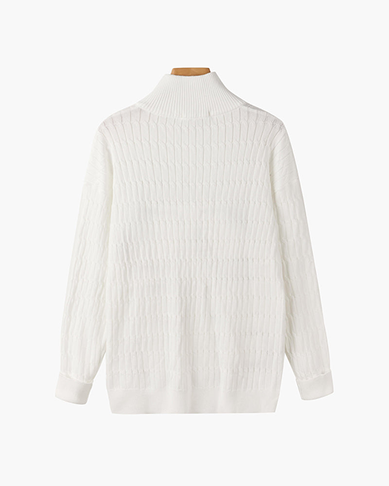 GWANGJU Half-Zip Sweater