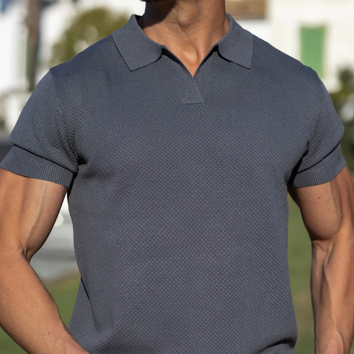 CAPRI V-neck polo shirt