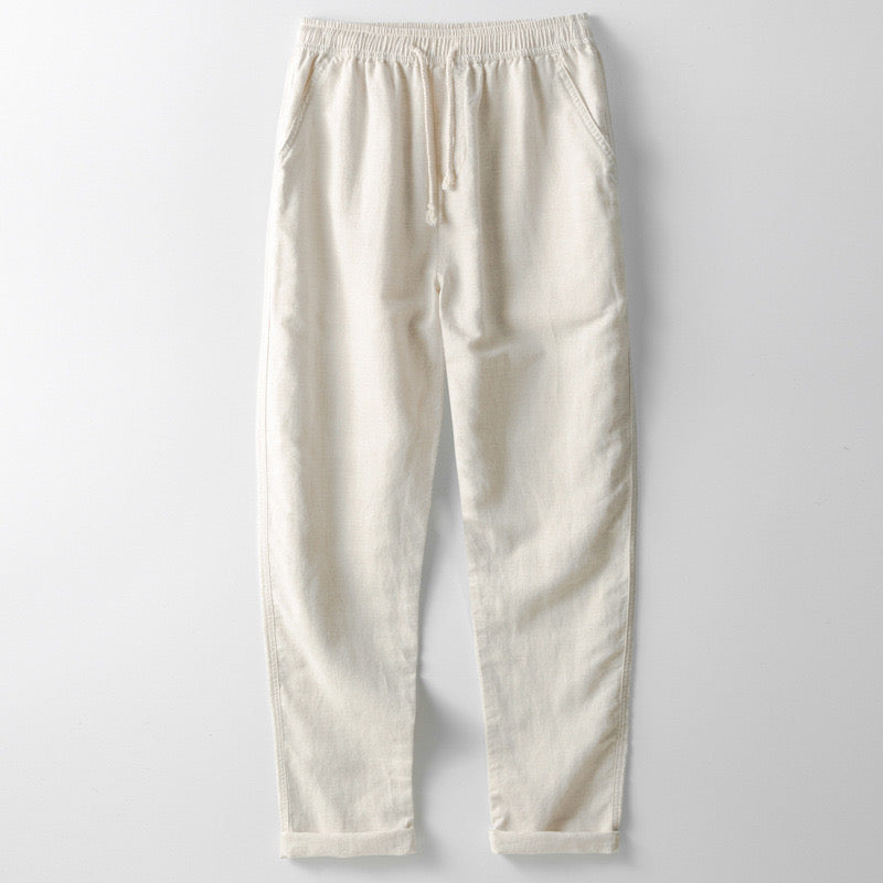 SANTORINI linen trousers