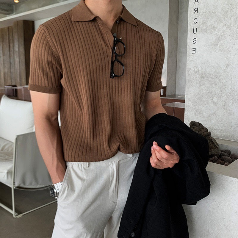 GIMCHEON Knitted Polo