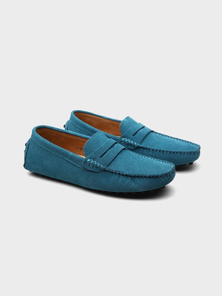 Suede boat shoes
