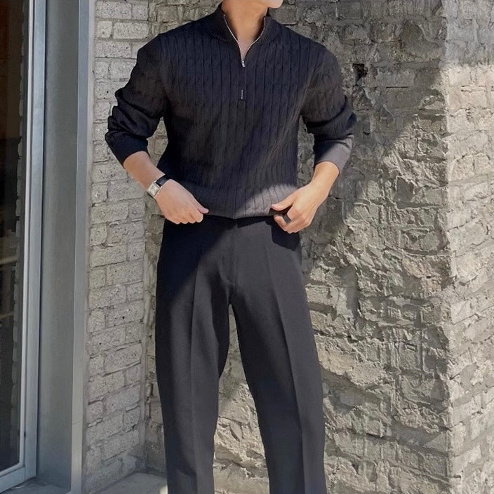 GWANGJU Half-Zip Sweater