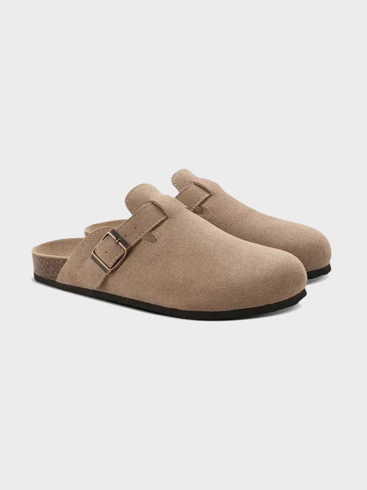 ST. BARTH Suede Clogs