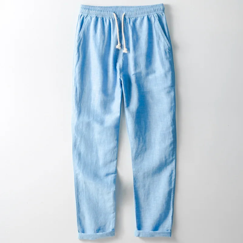 SANTORINI linen trousers