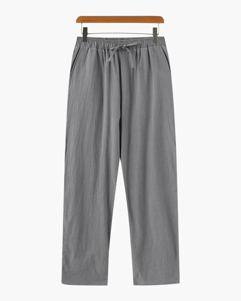 CANNES linen trousers