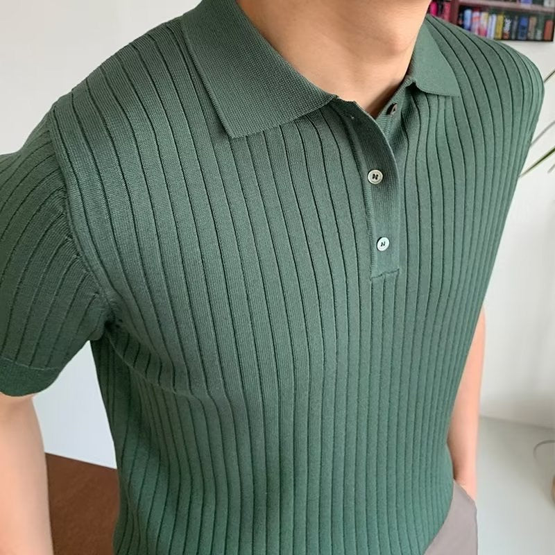 GIMCHEON Knitted Polo