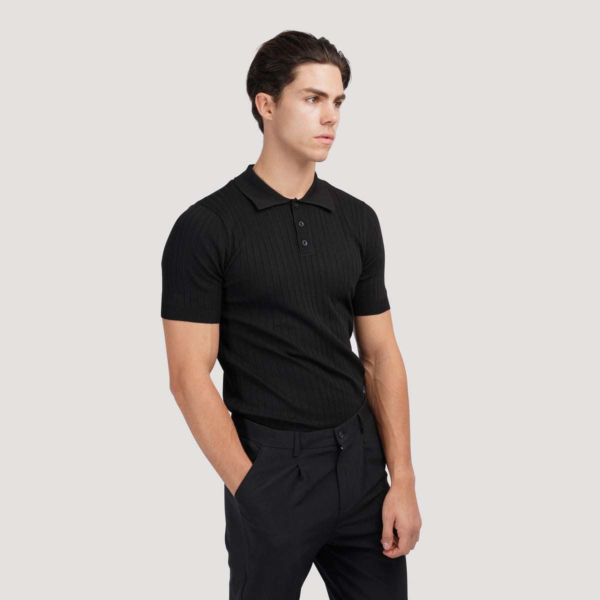 GIMCHEON Knitted Polo