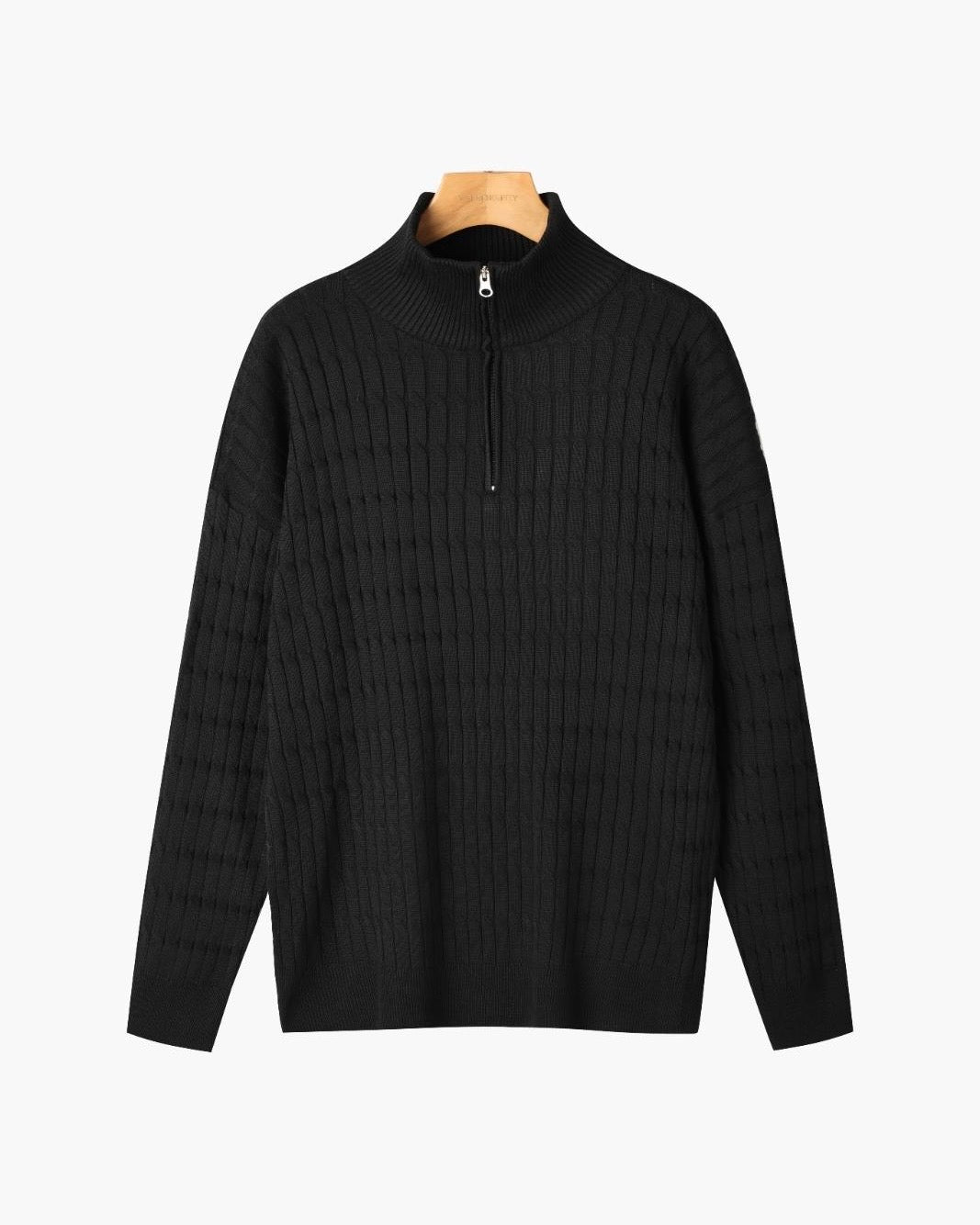 GWANGJU Half-Zip Sweater