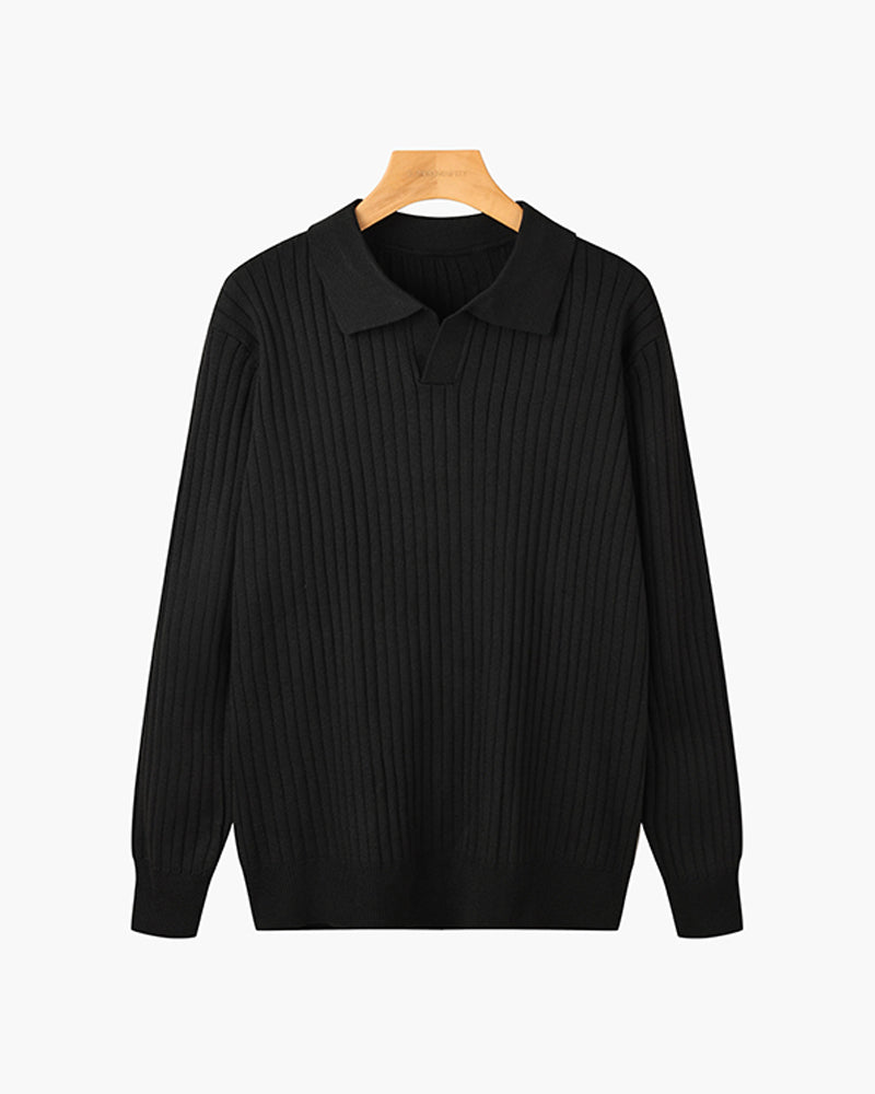 V-neck polo shirt SUWON