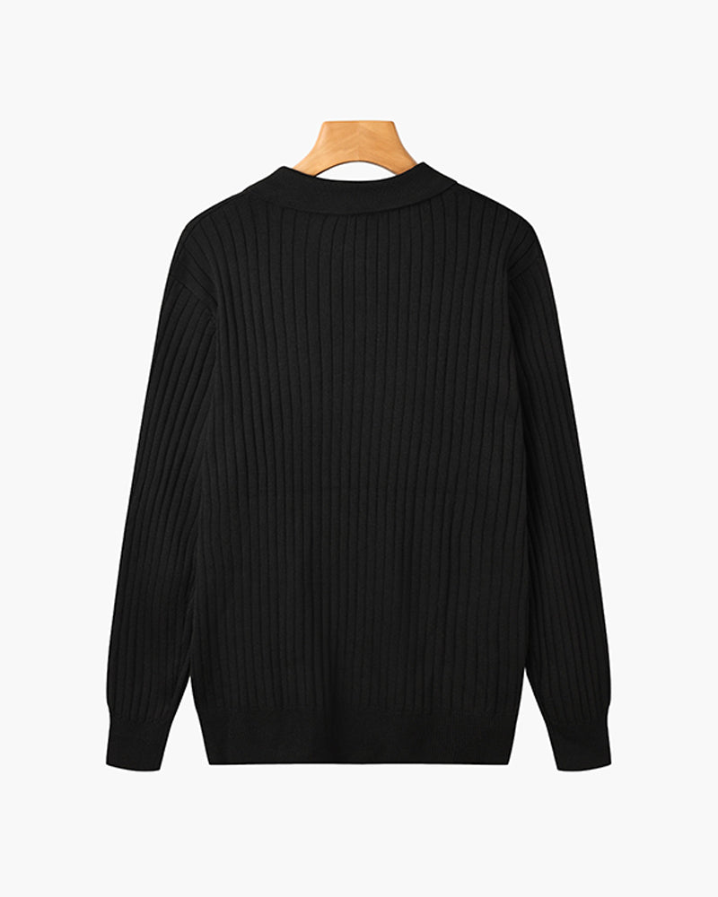 V-neck polo shirt SUWON