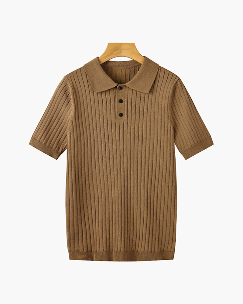 GIMCHEON Knitted Polo