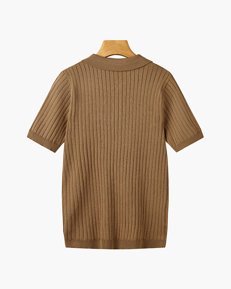 GIMCHEON Knitted Polo