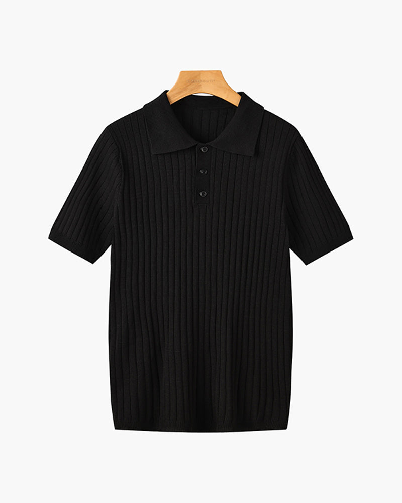 GIMCHEON Knitted Polo