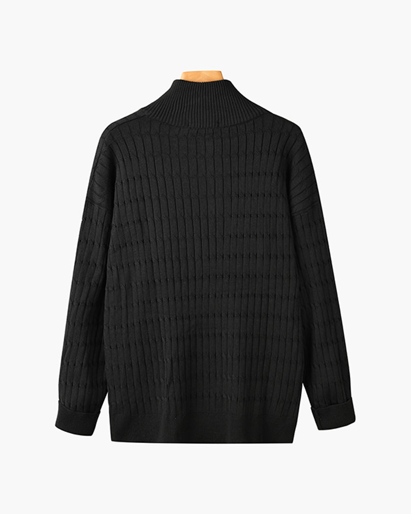 GWANGJU Half-Zip Sweater