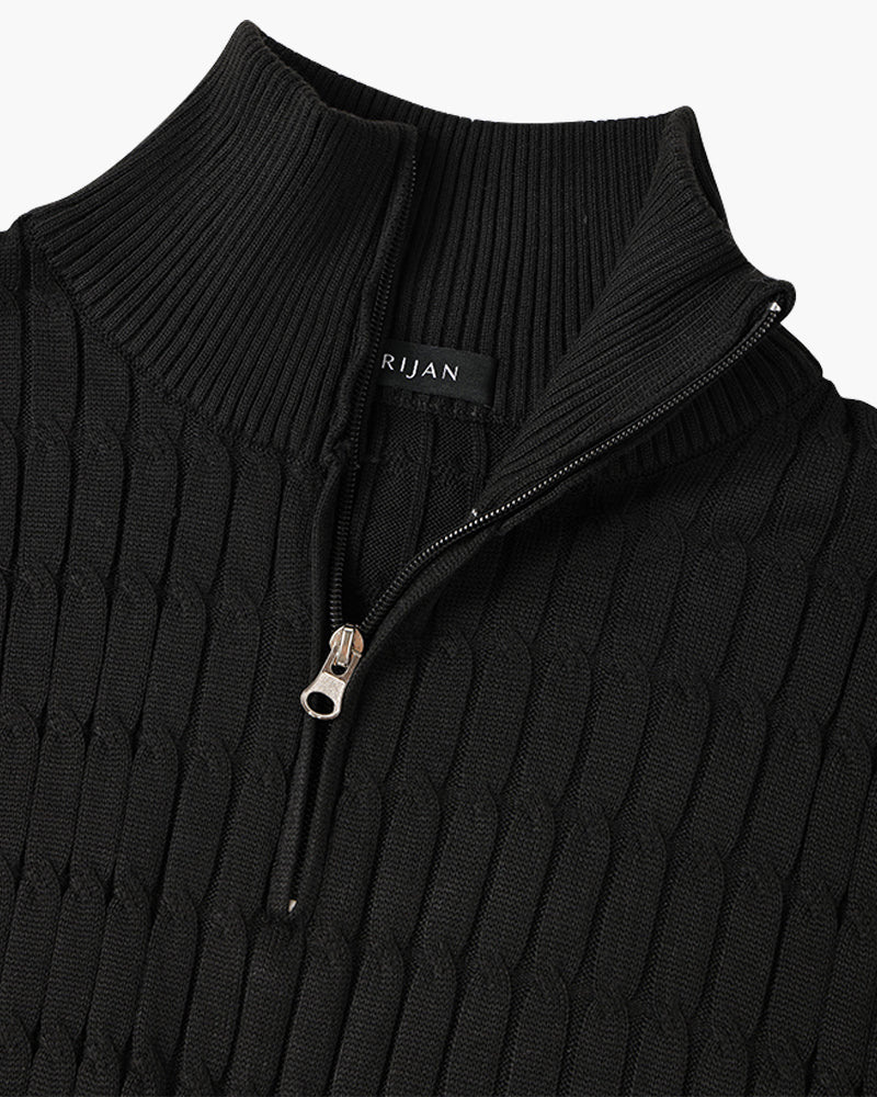 GWANGJU Half-Zip Sweater
