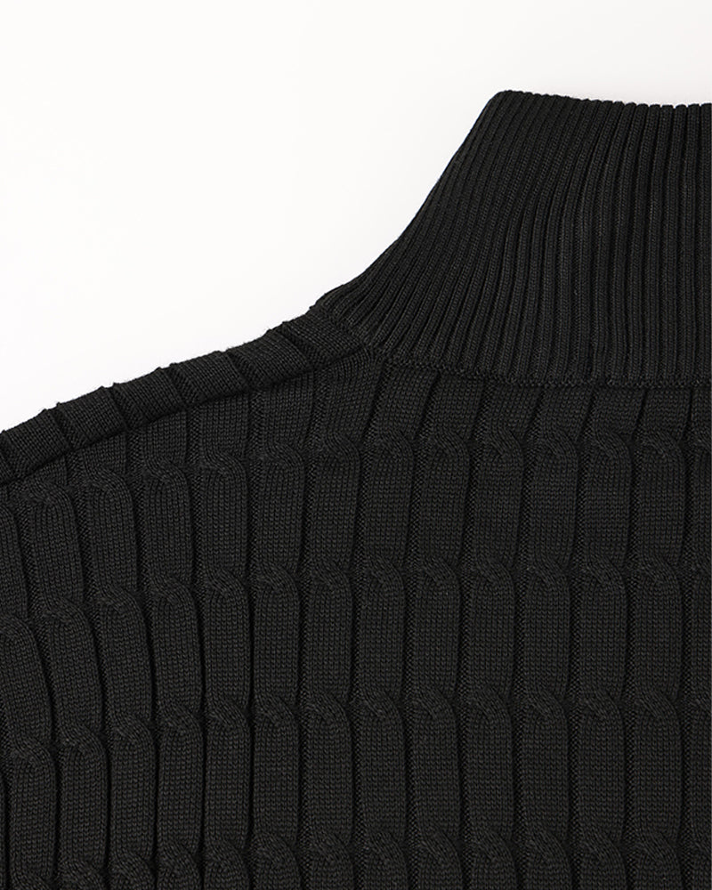 GWANGJU Half-Zip Sweater
