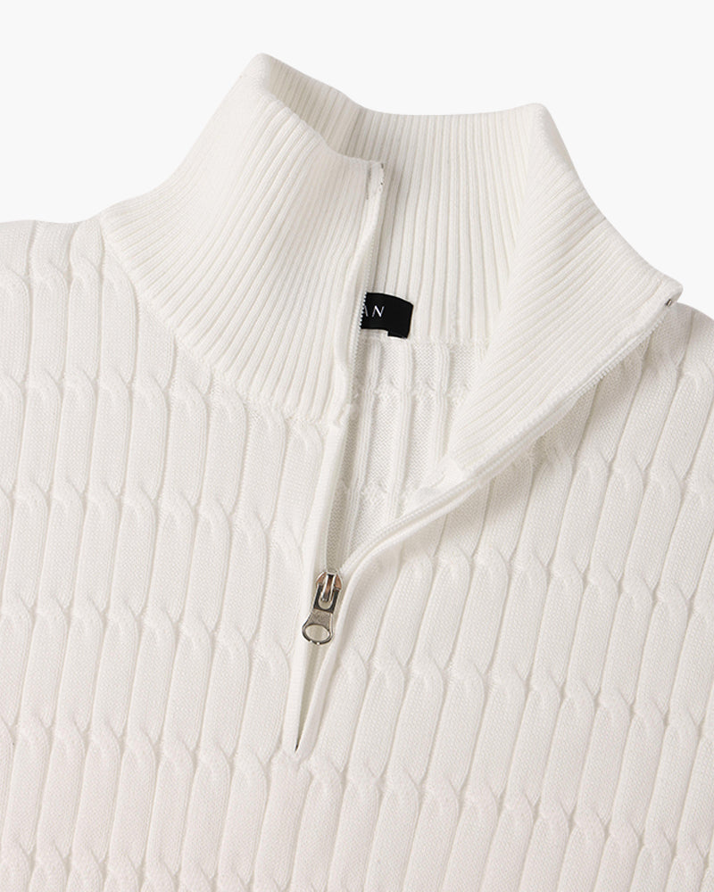 GWANGJU Half-Zip Sweater